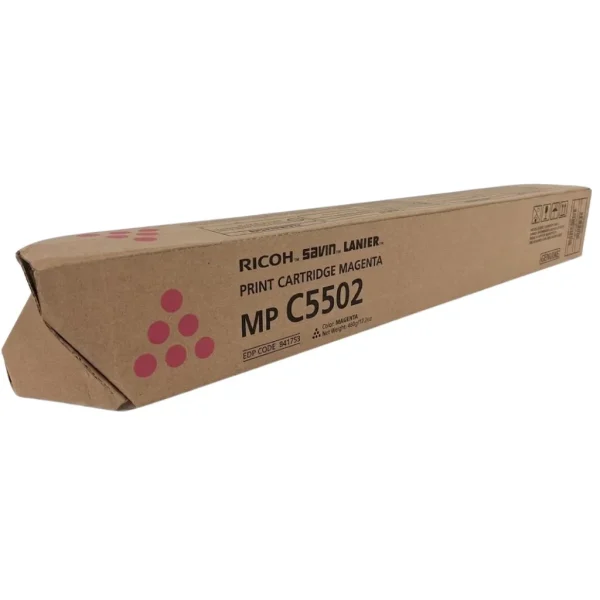 New, Pre-Owned - Ricoh MPC5502 Standard Yield Magenta Toner Cartridge, 841753