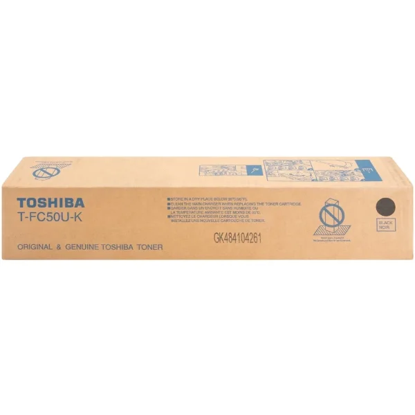 New, Pre-Owned - Toshiba TFC50UK High Yield Black Toner Cartridge,T-FC50U-K