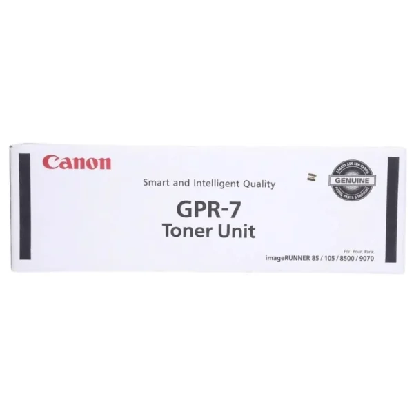 New, Pre-Owned - Canon GPR-7 High Yield Black Toner Cartridge, 6748A003AA