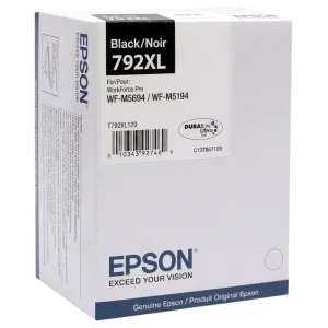 New, Pre-Owned - Epson 792XL High-Yield Black Ink Cartridge, T792XL120