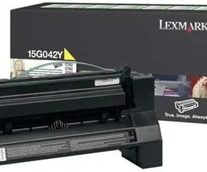 New, Pre-Owned - Lexmark C752 High Yield Yellow Toner Cartridge, 15G042Y