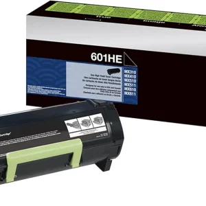New, Pre-Owned - Lexmark MX310 High Yield Black Toner Cartridge, 60F1H0E