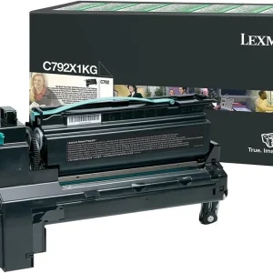 New, Pre-Owned - Lexmark C792X1KG Extra High Yield Black Toner Cartridge
