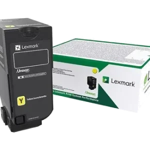 New, Pre-Owned - Lexmark 74C1HY0 High Yield Yellow Toner Cartridge