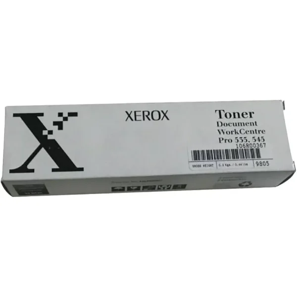New, Pre-Owned - Xerox 106R00367 Standard Yield Black Toner Cartridge