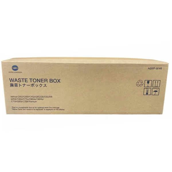 New, Pre-Owned - Konica Minolta A0XP-WY6 Standard Yield Black Waste Toner Unit