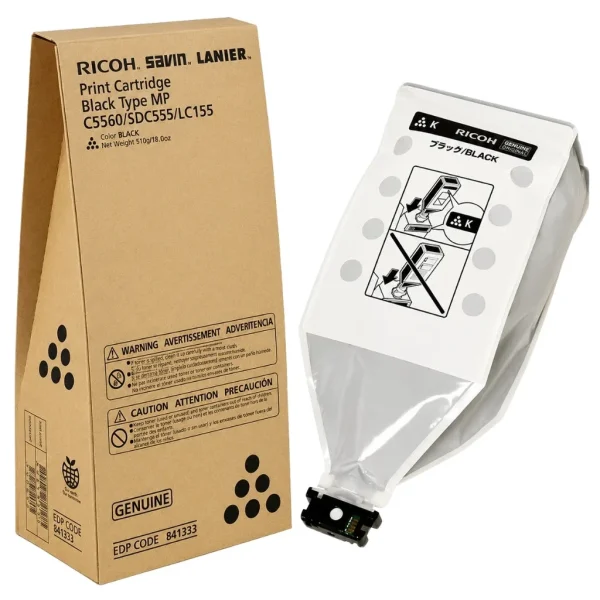 New, Pre-Owned - Ricoh 841333 High Yield Black Toner Cartridge