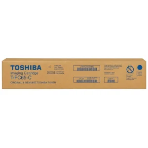 New, Pre-Owned - Toshiba T-FC65-C Standard Yield Cyan Toner Cartridge