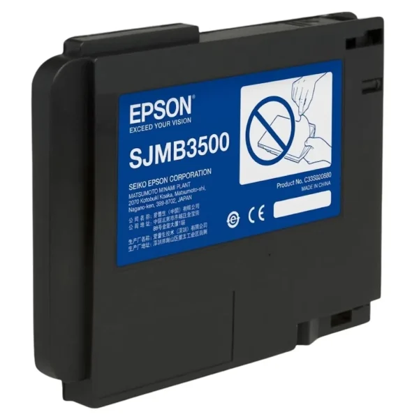 New, Pre-Owned - Epson TM-C3500 High Yield Black Ink Cartridge, SJMB3500