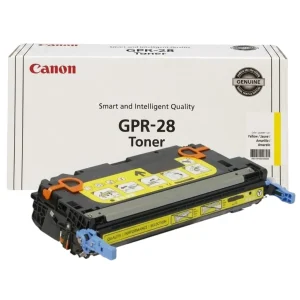 New, Pre-Owned - Canon GPR-28 Standard Yield Yellow Toner Cartridge,1657B004