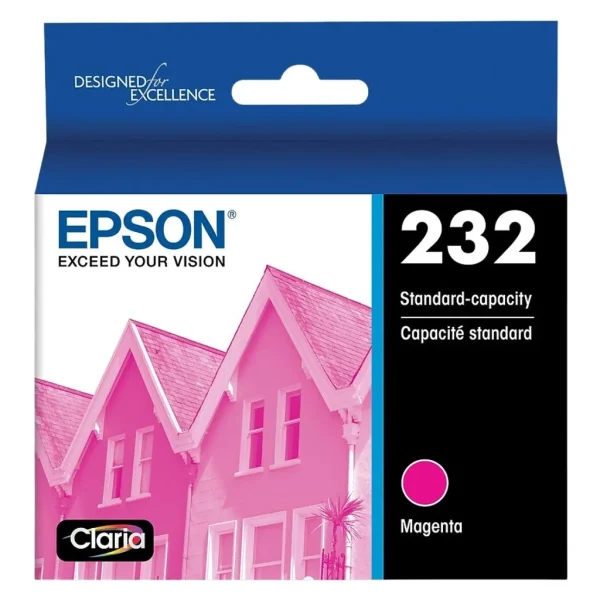 New, Pre-Owned - Epson 232 Standard Yield Magenta Ink Cartridge