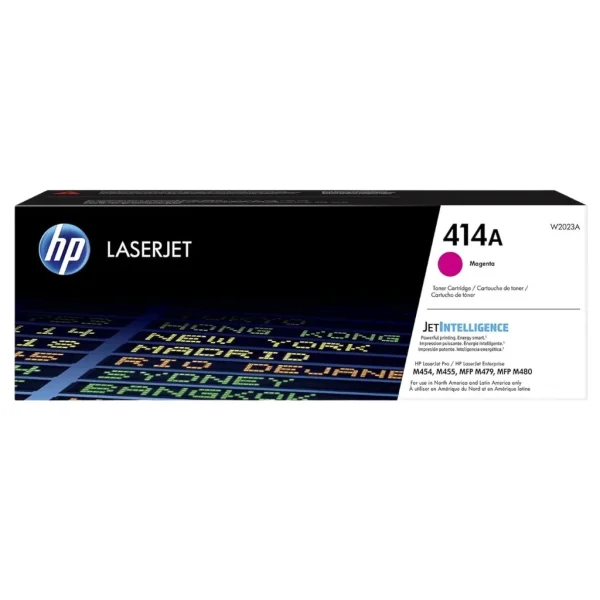 New, Pre-Owned - HP 414A High Yield Magenta Toner Cartridge, W2023A