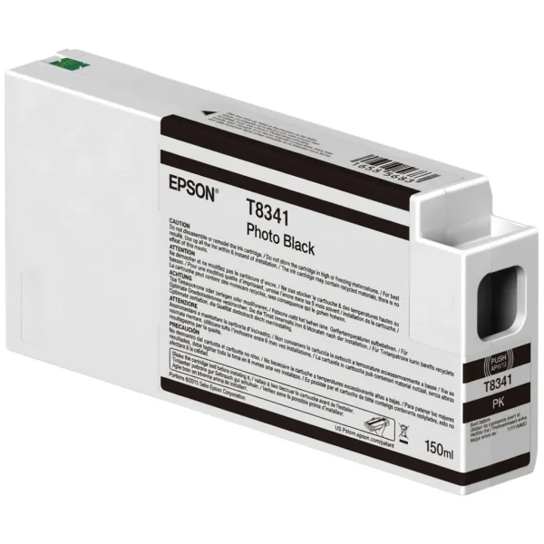New, Pre-Owned - Epson T8341 High Yield Photo Black Ink Cartridge