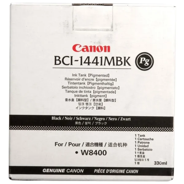 New, Pre-Owned - Canon BCI-1441 High Yield Matte Black Ink Cartridge, AA6-8637