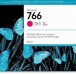 New, Pre-Owned - HP 766 Standard Yield Magenta Ink Cartridge, P2V90A