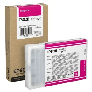 New, Pre-Owned - Epson T602B Standard Yield Magenta Ink Cartridge, C13T602B00