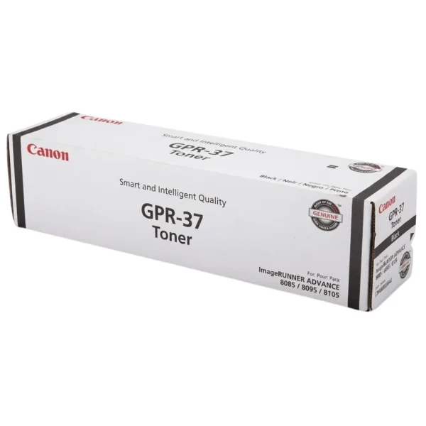 New, Pre-Owned - Canon GPR-37 Standard Yield Black Toner Cartridge, 3782B003AA