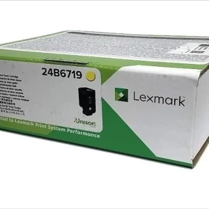 New, Pre-Owned - Lexmark XC4140 Standard Yield Yellow Toner Cartridge, 24B6719