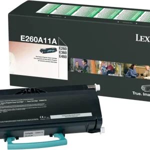 New, Pre-Owned - Lexmark E260 Standard Yield Black Toner Cartridge,E260A11A