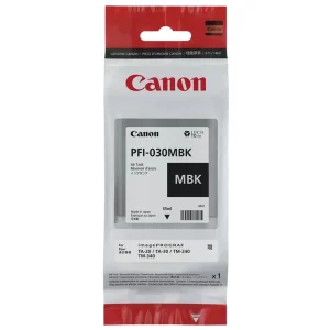 New, Pre-Owned - Canon PFI-030 Standard Yield Matte Black Ink Cartridge, 3488C001