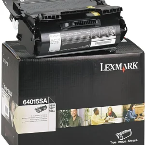 New, Pre-Owned - Lexmark T640 Standard Yield Black Toner Cartridge, 64015SA