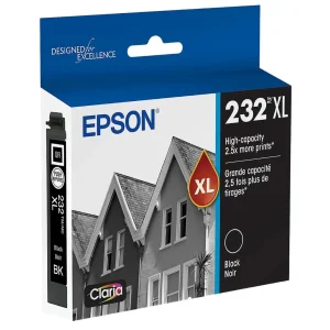 New, Pre-Owned - Epson 232XL High Yield Black Ink Cartridge, T232XL120-S