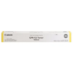 New, Pre-Owned - Canon GPR-53 Standard Yield yellow Toner Cartridge, 8527B003