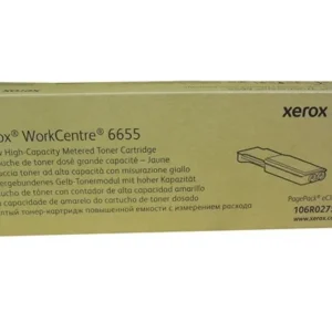 New, Pre-Owned - Xerox WORKCENTRE 6655 High Yield Yellow Toner Cartridge, 106R02750