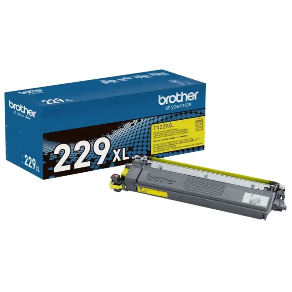 New, Pre-Owned - Brother TN-229XL High Yield Yellow Toner Cartridge