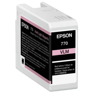 New, Pre-Owned - Epson 770 Standard Yield Light Magenta Ink Cartridge, T770920