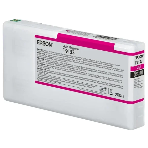 New, Pre-Owned - Epson T9133 Standard Yield Magenta Ink Cartridge