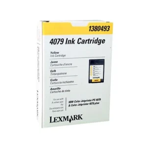 New, Pre-Owned - Lexmark 4079 Standard Yield Yellow Ink Cartridge, 1380493
