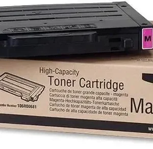 New, Pre-Owned - Xerox Phaser 6100 High Yield Magenta Toner Cartridge, 106R00681