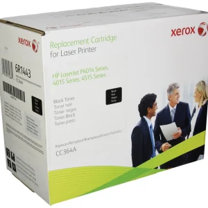 New, Pre-Owned - Xerox 6R1443 Standard Yield Black Toner Cartridge, 006R01443 (Alternative To The HP 64A (CC364A)