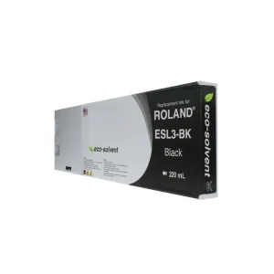 New, Pre-Owned - Roland ESL3-BK Standard Yield Black Ink Cartridge