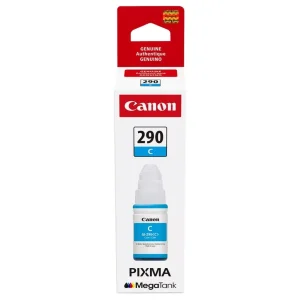 New, Pre-Owned - Canon GI-290 High Yield Cyan Ink Bottle, 1598C001
