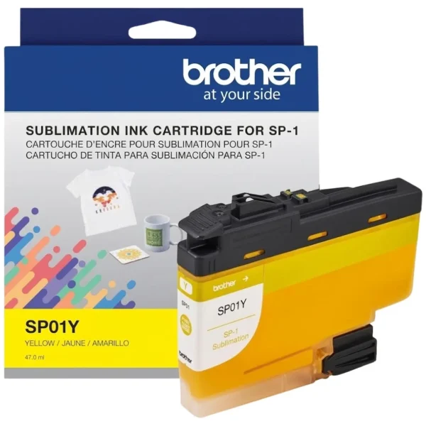 New, Pre-Owned - Brother SP01 Standard Yield Yellow Ink Cartridge, SP01YS