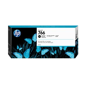 New, Pre-Owned - HP 766 High Yield Photo Black 300ml Ink Cartridge, P2V94A