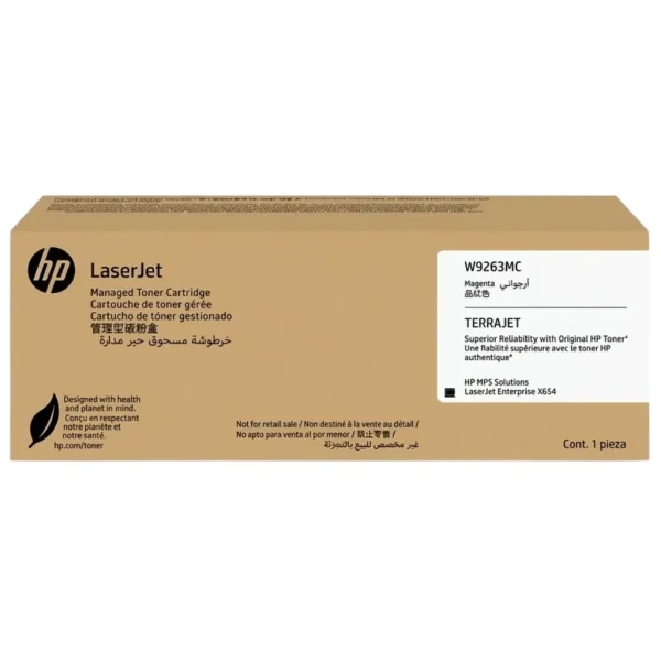 New, Pre-Owned - HP W9263MC High Yield Magenta Toner Cartridge