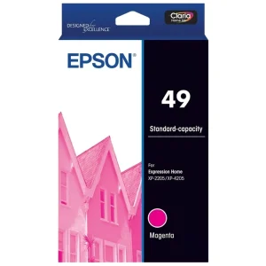 New, Pre-Owned - Epson 49 Standard Yield Magenta Ink Cartridge, C13T10E392
