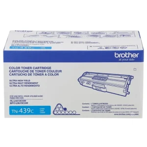 New, Pre-Owned - Brother TN-439 Extra High Yield Cyan Toner Cartridge, TN439C