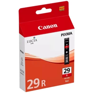 New, Pre-Owned - Canon PGI-29 Standard Yield Red Ink Cartridge, 4878B001