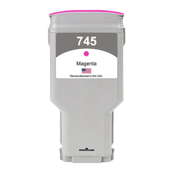 US Remanufactured for HP 745 300mL (F9K01A) Magenta Ink Cartridge, F9K01A