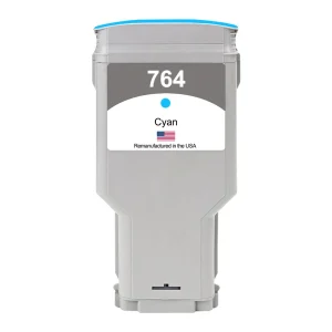 US Remanufactured for HP 764 300mL Cyan Ink Cartridge, C1Q13A
