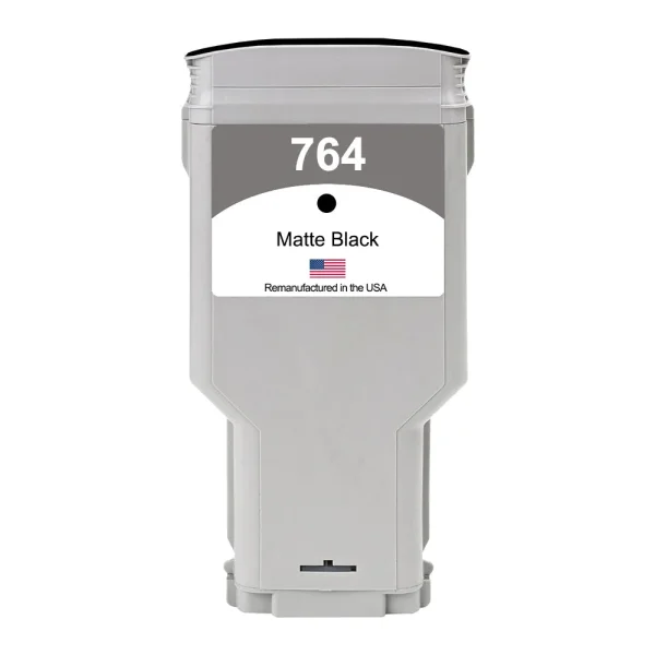 US Remanufactured for HP 764 300mL Matte Black Ink Cartridge, C1Q16A