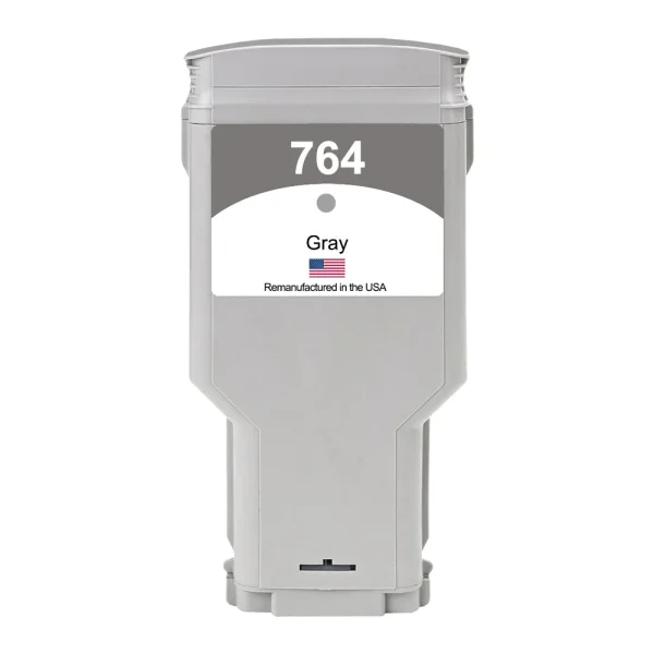 US Remanufactured for HP 764 300mL Gray US Remanufactured for Ink Cartridge, C1Q18A
