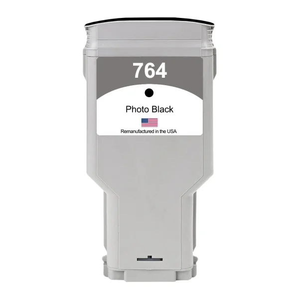 US Remanufactured for HP 764 300mL Photo Black Ink Cartridge, C1Q17A