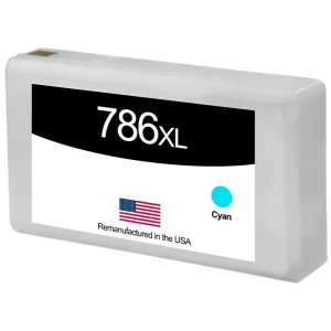 US Remanufactured Epson T786XL Cyan Ink Cartridge, T786XL220