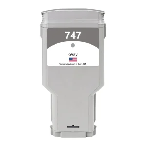 US Remanufactured for HP 747 300mL Gray Ink Cartridge