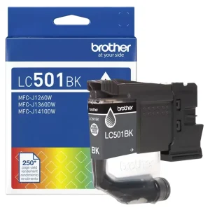 New, Pre-Owned - Brother LC501 Standard Yield Black Ink Cartridge